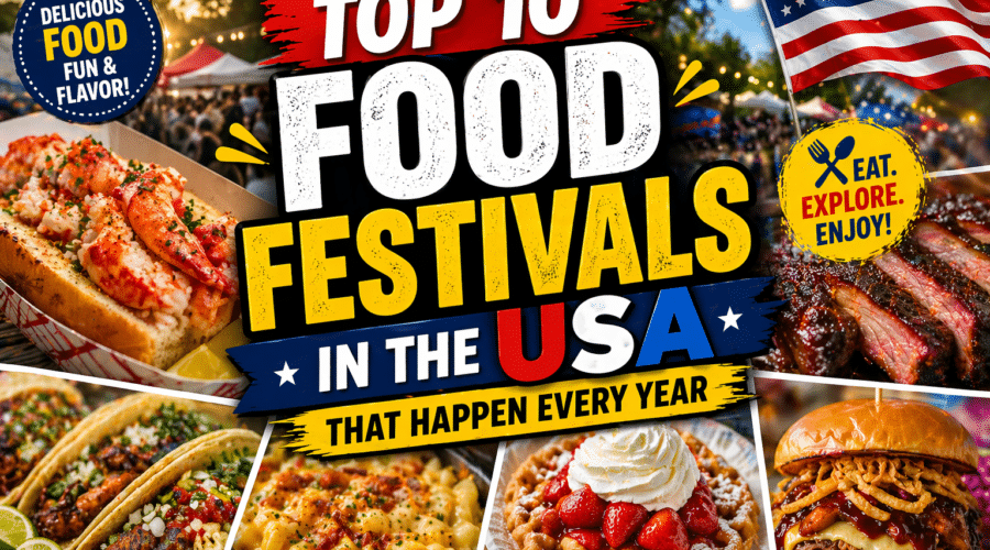 Top 10 Food Festivals in the USA That Happen Every Year