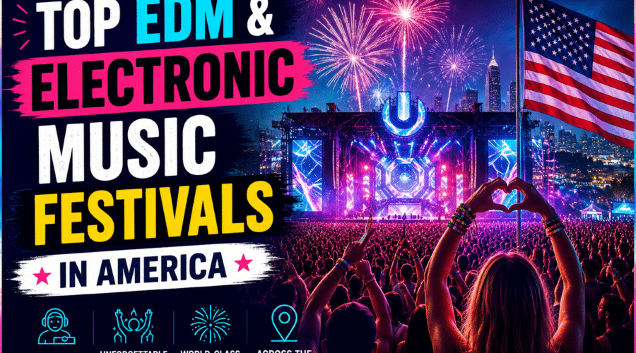 Top EDM & Electronic Music Festivals in America 2027