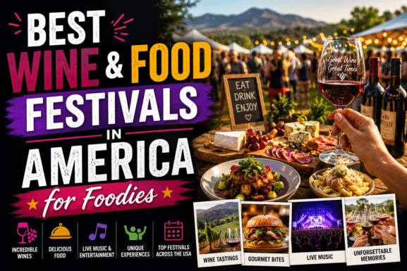 Les meilleurs festivals de vin et de gastronomie aux États-Unis pour les gourmets